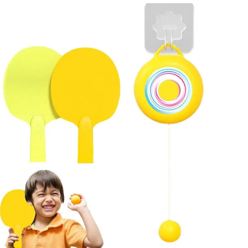 

Тренировка для настольного тенниса, сборка мышц, настольные весла и мячи, домашняя игрушка для родителей и детей, координация рук и глаз для ...