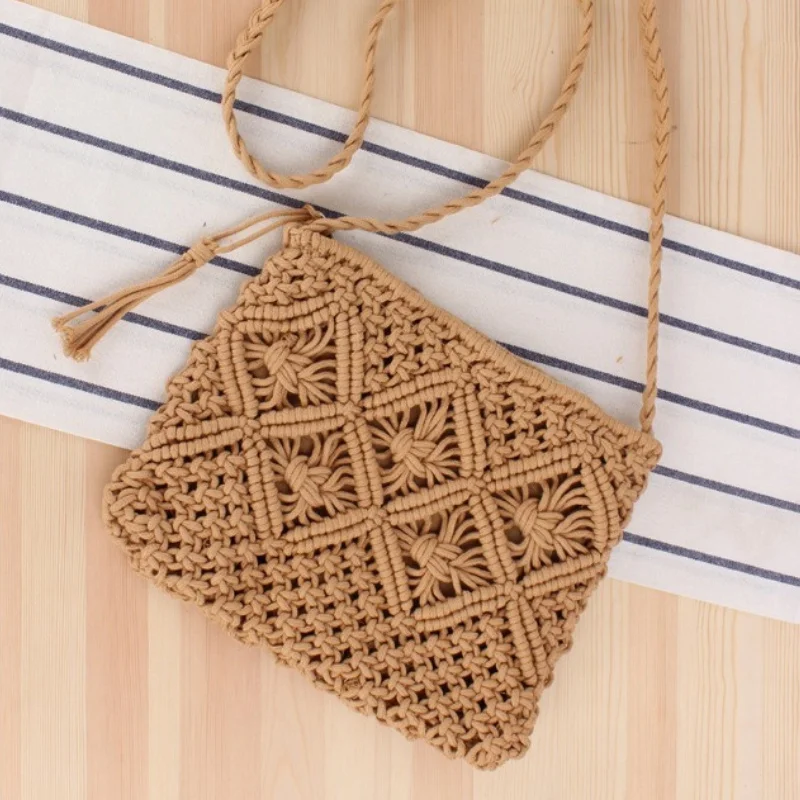 

Fashion Woven Shoulder Bags Straw Summer Women Weave Crossbody Beach Travel Handbag Female Bag Women Messenger Bags Bolsa