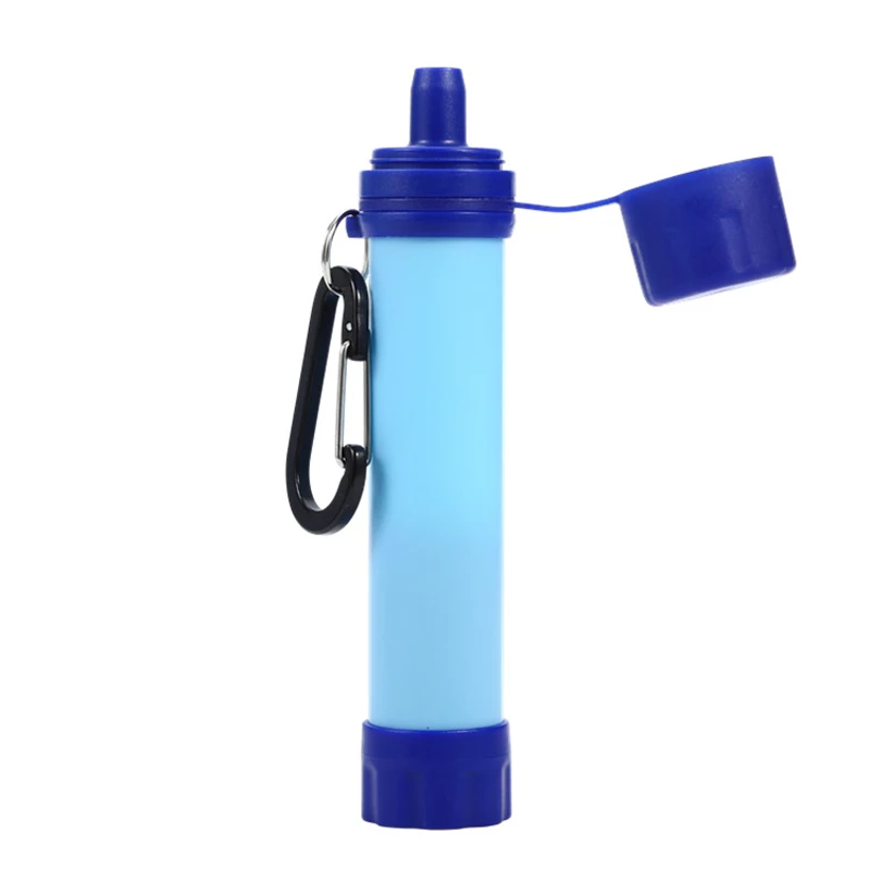 

18CM Water Filter Survival Gadgets Portable Straw Filter Camping Equipment
