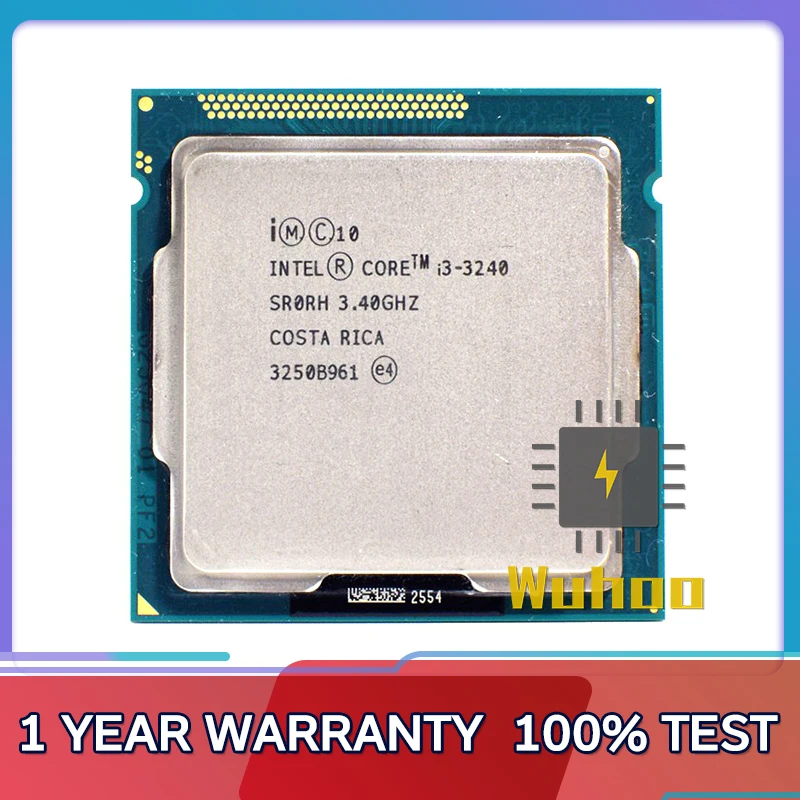 

Бывший в употреблении двухъядерный процессор Intel i3 3240 3,4 ГГц LGA 1155 3 Мб кэш-памяти