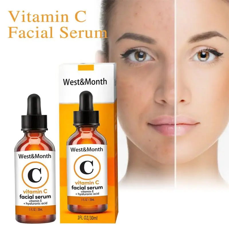 

Vitamin C Face Serum Hydrating Nourishing Relieve Dryness Anti-wrinkle Whitening Lighten Fine Lines Skin Care