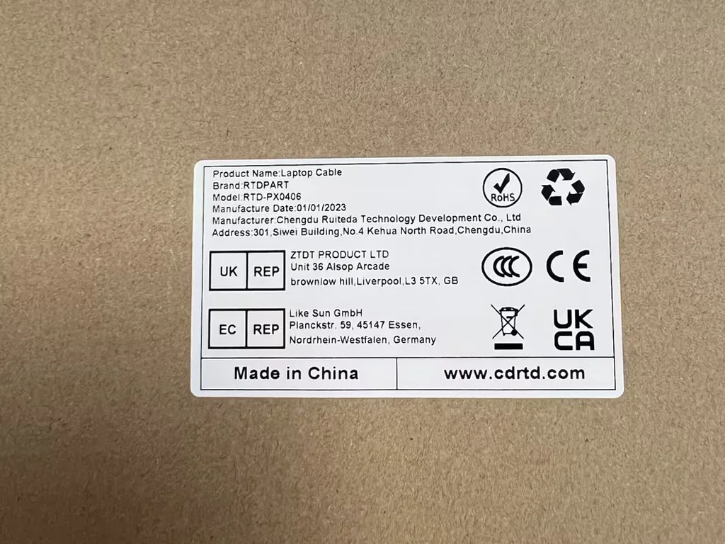 Фото Кабель ЖК-дисплея для ноутбука ACER Aspire 6 A615-51 A715-71 A717-71 N17C4, новый №2