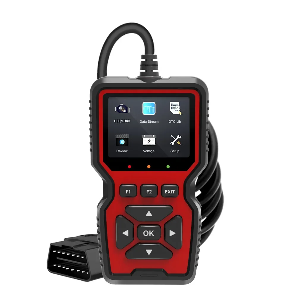 

V519 Профессиональный OBD2 Диагностический Сканер Считыватель Кодов С Функцией Проверки Состояния Двигателя Автомобиля И Подс...
