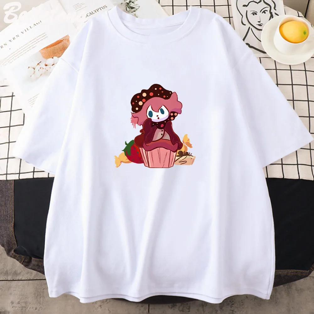

Charlotte Cartoon Puella Magi Madoka Magica Tshirts Women Kawaii Shirt Cotton Short Sleeve Graphic T Shirts Korean Streetwear