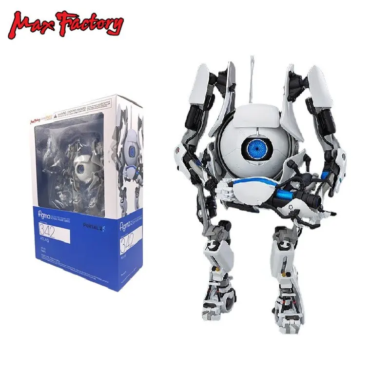 Max Factory figma #342 portal2 ATLAS экшн-фигурка аниме модель куклы статуя детская игрушка украшения коллекционные подарки на день рождения