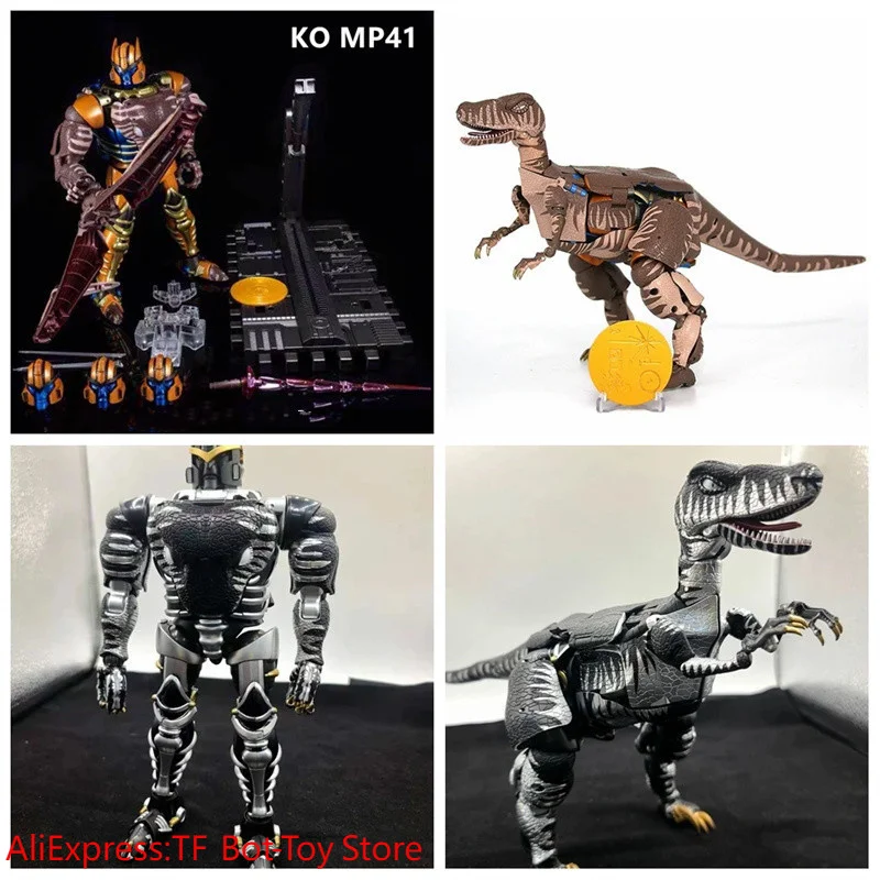 

【IN STOCK】Transformation BW Dinobot KO MP41 IT02 Beast Wars Tyrannosaurus Rex CR01 KO Dinosaur Warrior Action Figure Robot Toys