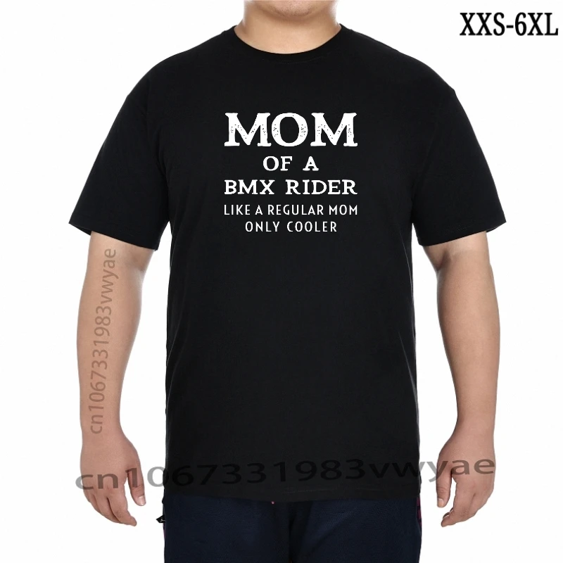 

Mom Of A BMX Rider Like A Regular Mother Only Cooler Mama Pullover Hoodie Retro Youth Tops Tees Anime T Shirt Cotton Leisure