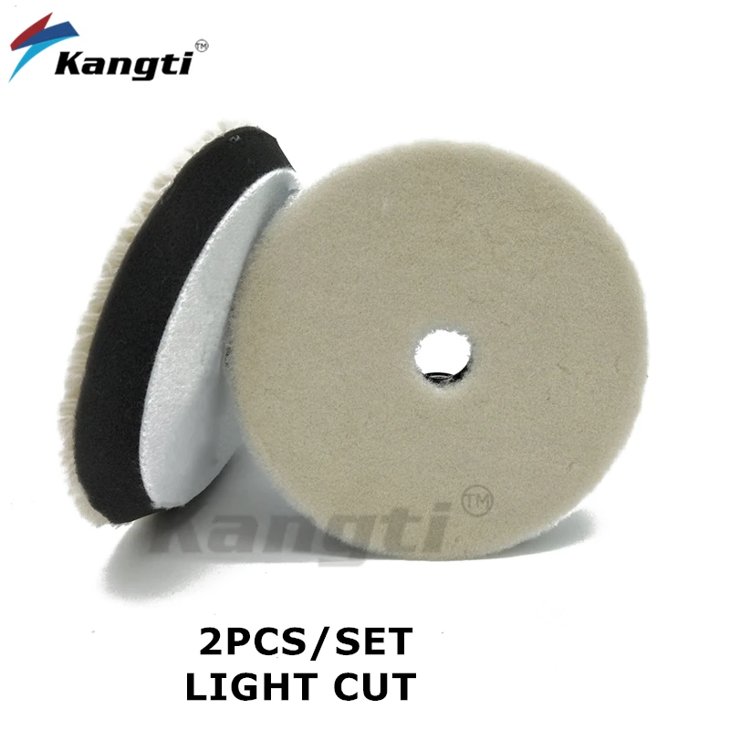 

Японская полировальная Шерстяная накладка, буфер, шерстяная полировальная Накладка для автомобильного снятия царапин с застежкой-липучкой, 5/6 дюймов