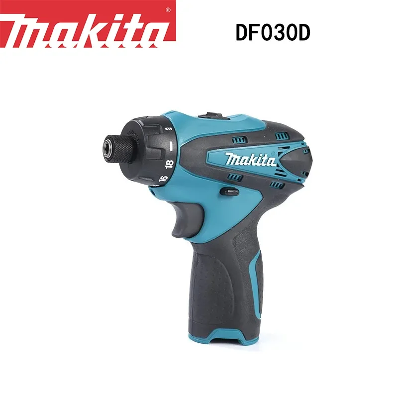 

2023 Makita DF030D Lithium Battery Rechargeable Electric Drill Driver Multi functional Screwdriver Bare Tool