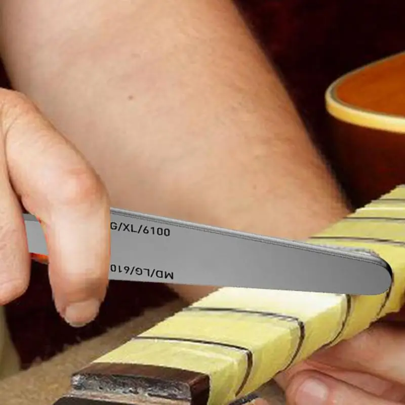 Лад короночный файл ладовый рандомный стальной напильник для ладового конца Luthier