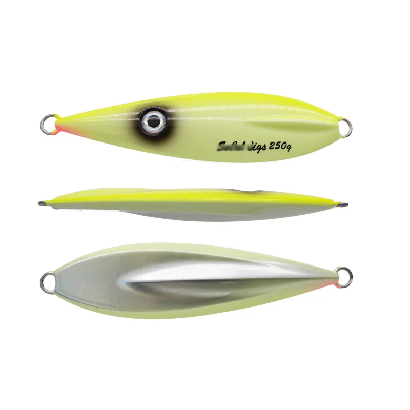 

250g Metal Fish Lure Bait Deep Sea Fishing Boat Fishing Japanese Style Butterfly Slow Shaking Metal Jigging