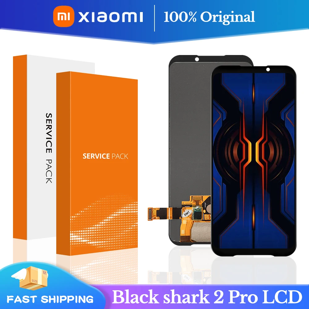 

6,39 "Оригинальный сенсорный ЖК-экран для Xiaomi Black Shark 2 SKW-H0