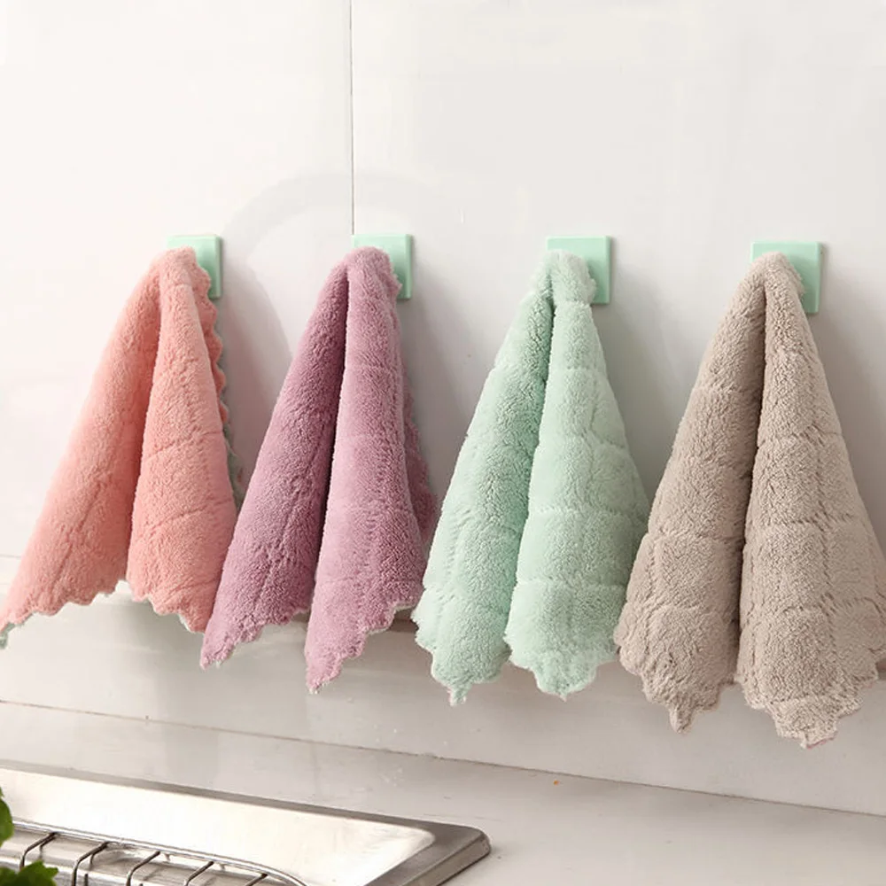 Тряпка для швабры полотенце кухни тряпка уборки все и дома волос из микрофибры