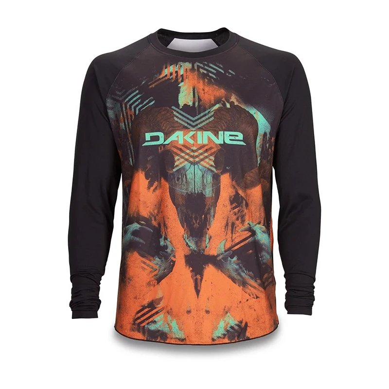 Фото Мужская велосипедная майка Dakine Enduro MTB для даунхилла и кросс-кантри, дышащая майка для мотокросса и велоспорта №1