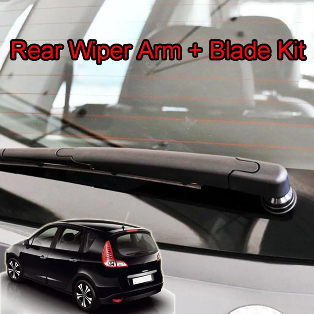 

adohon 12" Rear Windshield Wiper Arm Blade Kit For Renault Scenic 3/ Grand Scenic 3 2016 2015 2014 2013 2012 2011 2010 2009