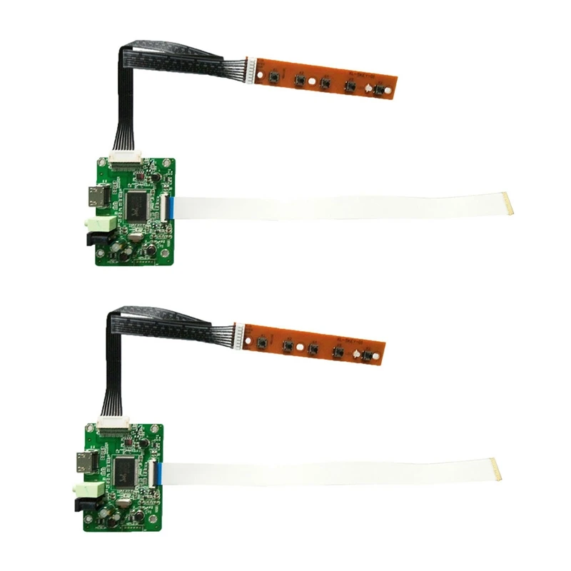 

Лидер продаж, 2X 1080P Аудио HDMI на EDP контроллер, плата, адаптер, ЖК-экран, 30 контактов, замена электронной платы с клавиатурой