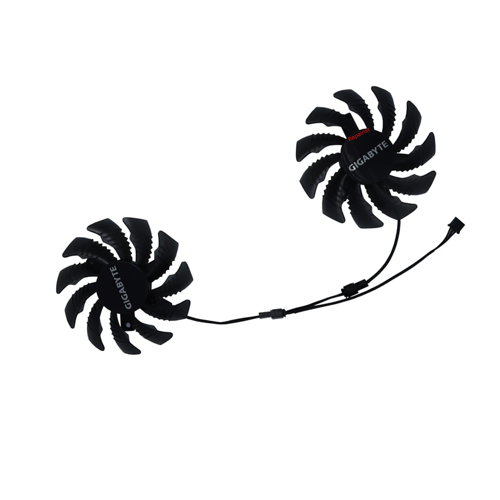 

2Pcs/Set GPU Cooler,Video Card Fan,3pin,T128010SM,For Gigabyte GV-N960WF2 GV-N960WF2CN-2GD,GTX 960,Graphics Cards Cooling