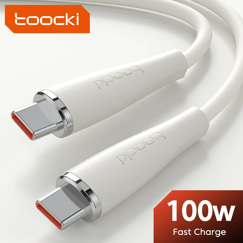 USB-кабель Toocki с портом Type-C на USB C, 100 Вт/5 А