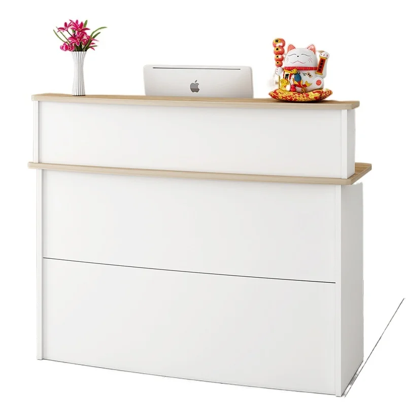 

Кассовый аппарат, маленький простой современный коммерческий барный стол, стойка регистрации салона красоты, кассовый прилавок для магазина одежды