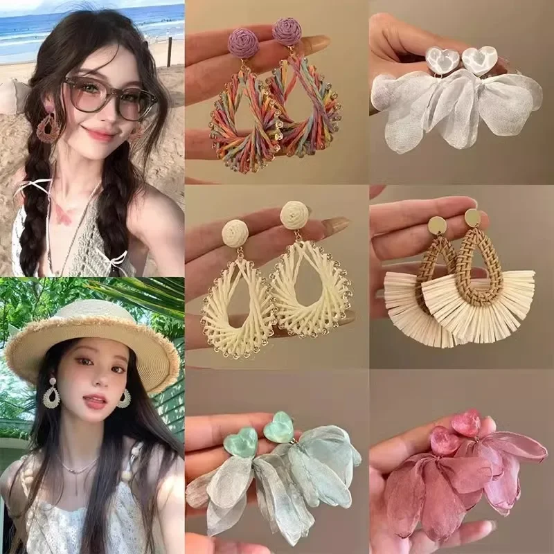 Винтажные серьги в этническом стиле женские высококачественные feelнишевые новые