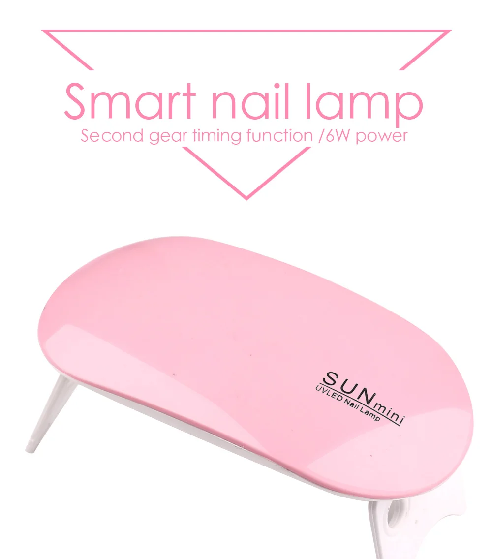 

УФ-лампа для сушки гель-лака, 6 Вт, USB-кабель