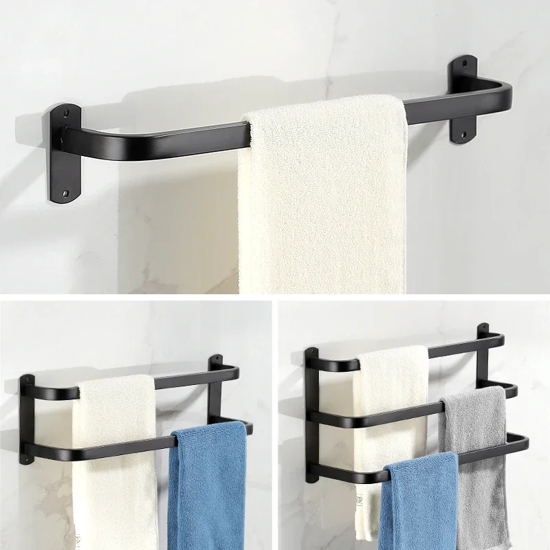 Вешалка для полотенец ванной комнаты настенная вешалка с крючком аксессуары