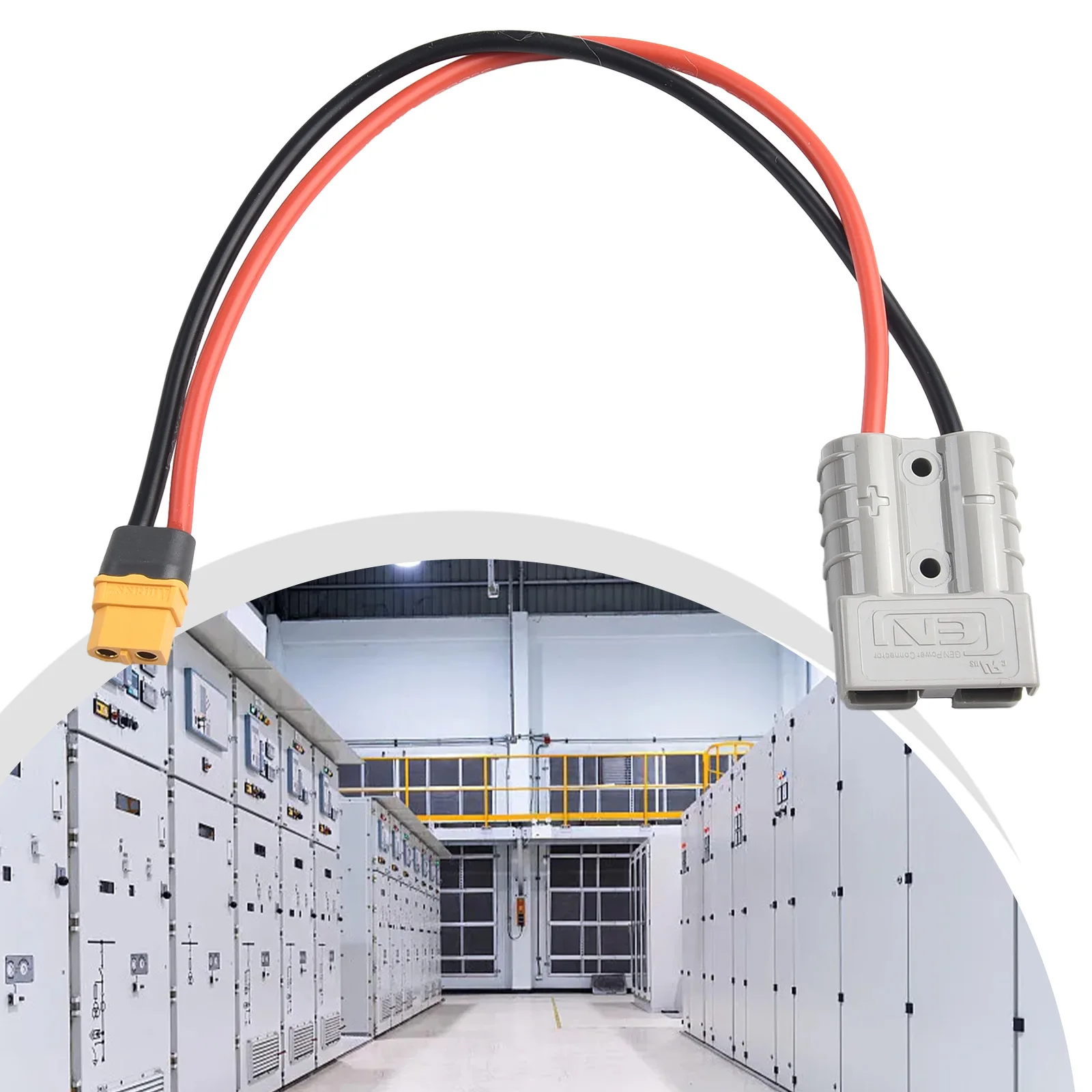 1 шт. 50 А 600 В разъем для адаптера XT60 12AWG 30 см Herramientas Taladros мультиметр