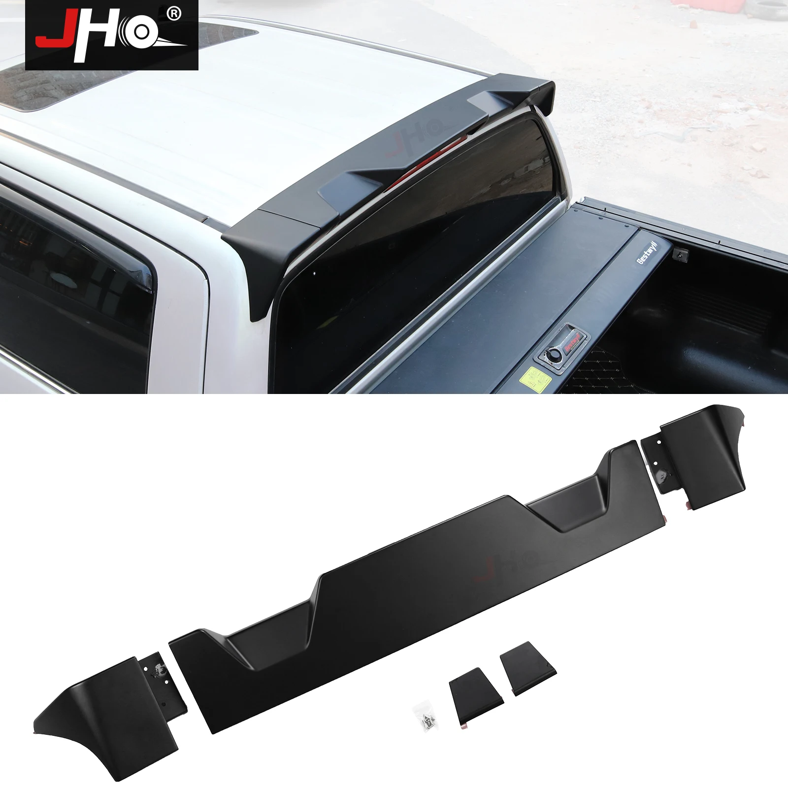 

JHO Car Tail Refit Roof Top Rear Window Spoiler Wing For Toyota Tundra 2014-2020 2019 2018 2017 2016 2015 Accessories