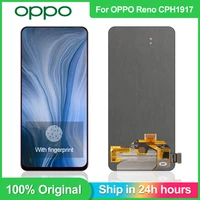 6 4super amoledtft for oppo renopcat00 pcam00 cph1917 lcd display screen touch panel digitizer with frame assembly replacement