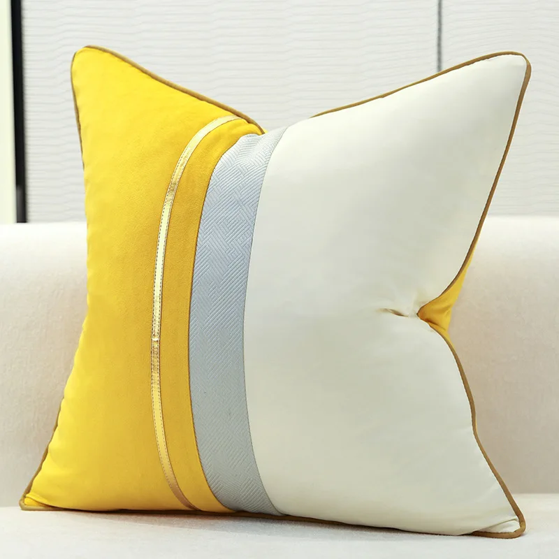 

Luxury Velvet Satin Cushion Cover Decorative Pillow Cover for Sofa Livingroom Home Decor Pillowcase Grey Cushion Covers 45x45cm