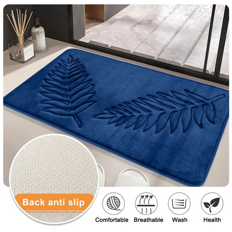 3 шт. напольный коврик для ванной комнаты противоскользящий дверной очень мягкий
