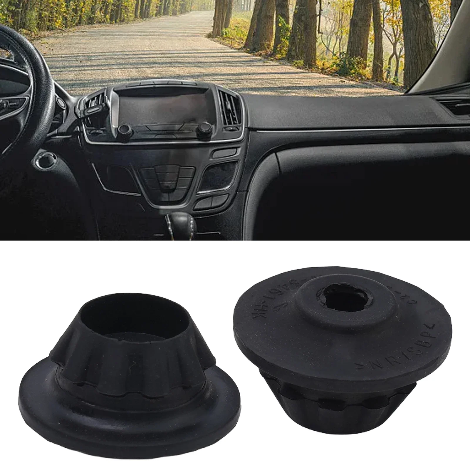 2 шт. резиновая втулка для крепления радиатора Nissan Navara Qashqai XTrail 21507-4M400 Almera Tino Juke Micra