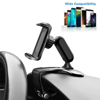 universal car dashboard mount holder snap on phone rack rotating rearview mirror gps navigation hud stand clamp