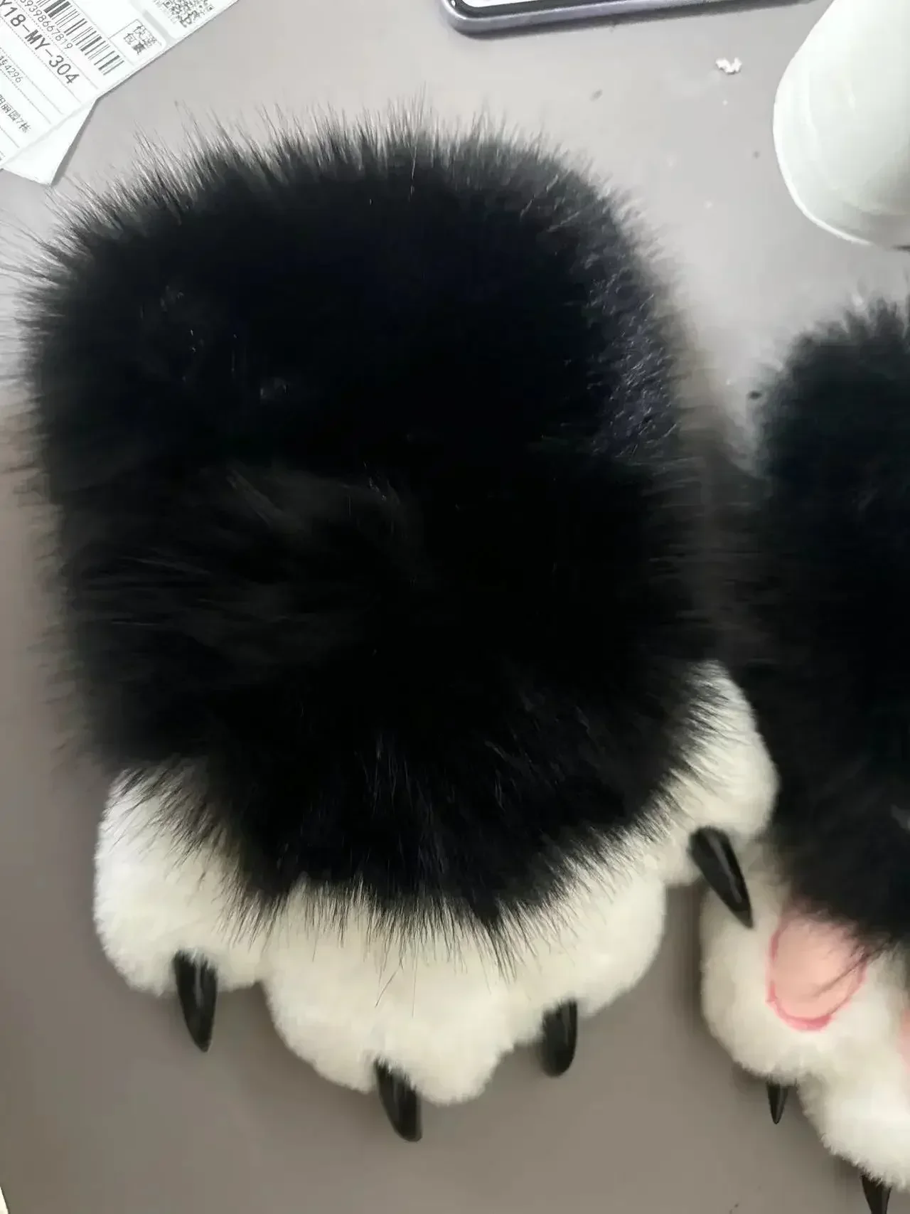 Насадка на Kig меховой костюм кигуруми пушистые животные когти перчатки для