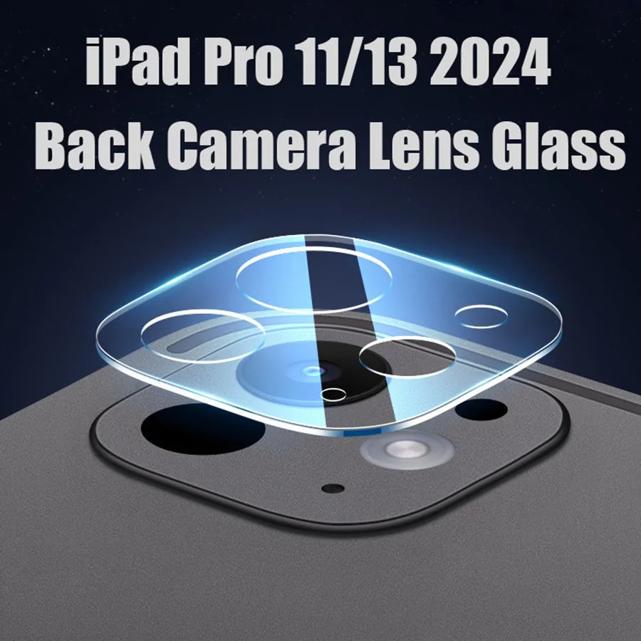 3 шт. Защитное стекло для задней камеры Apple iPhone iPad Pro 11 13 2024