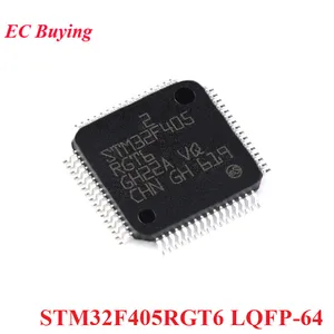 STM32F405RGT6 STM32F405 32F405RGT6 STM32F LQFP-64 ARM Cortex-M4 32-bit Microcontroller MCU Chip IC Controller New Original