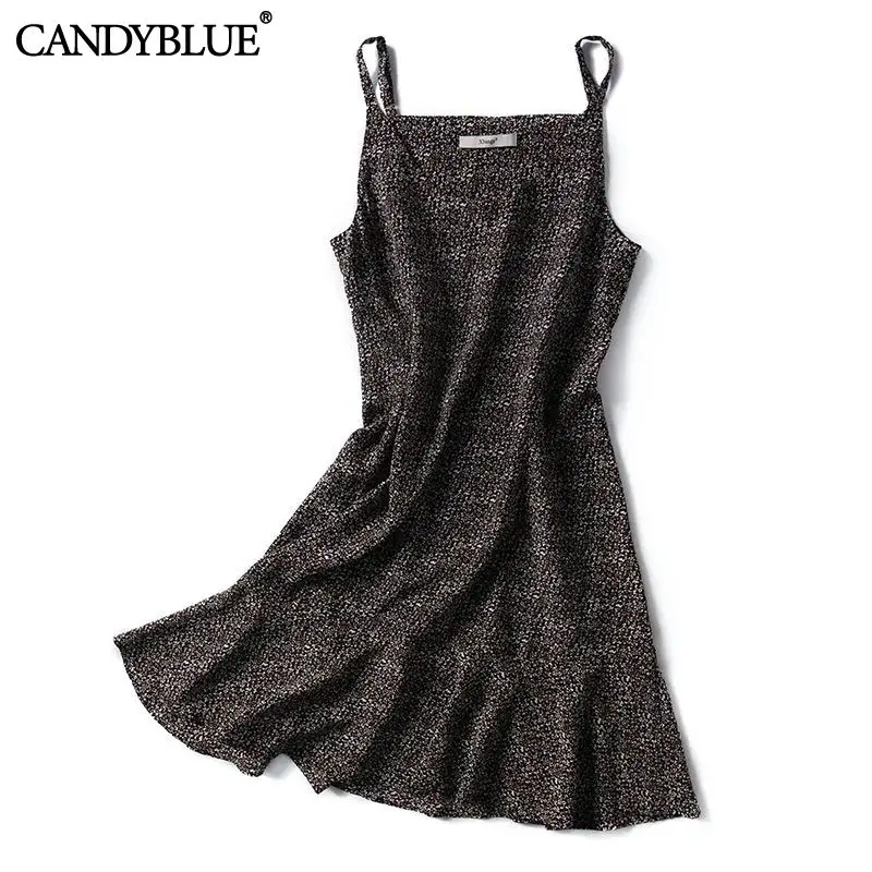 Платье на бретельках новинка весны-лета 2023 Корейская версия облегающее платье