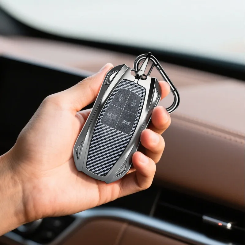 Фото Для Maserati Levante Ghibli Quattroporte QT высококачественный чехол для автомобильного ключа из цинкового сплава из ТПУ, защитная сумка, брелок, автоаксессуары №3