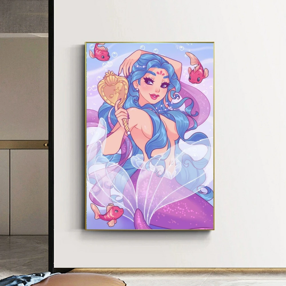 Волшебная Ведьма Девушка Алмазная Картина Набор Для Вышивки Крестом 5D DIY