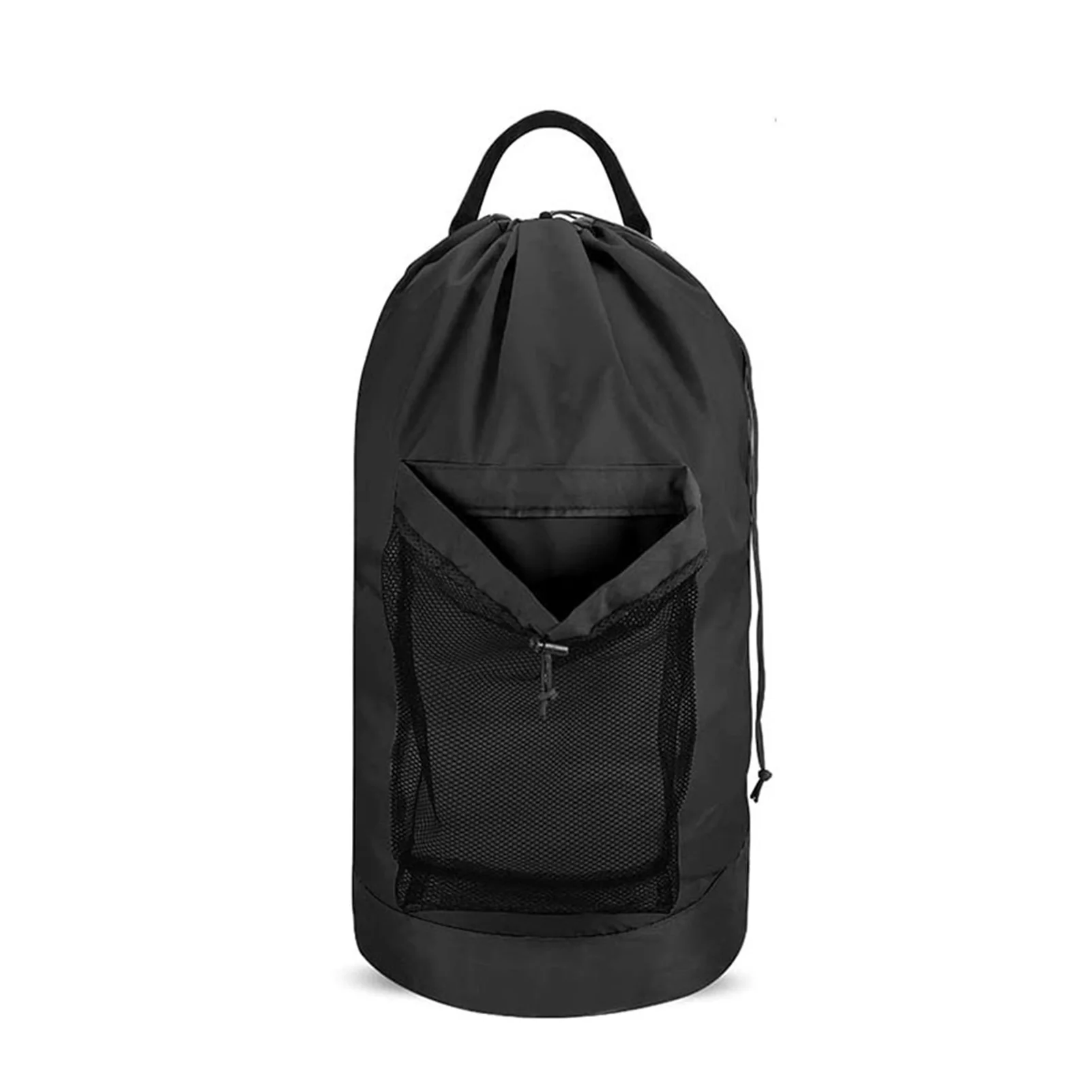 

Дорожный рюкзак, мешки для стирки, очень большой черный рюкзак для стирки с ремешком и ручкой, моющийся рюкзак для стирки на шнурке