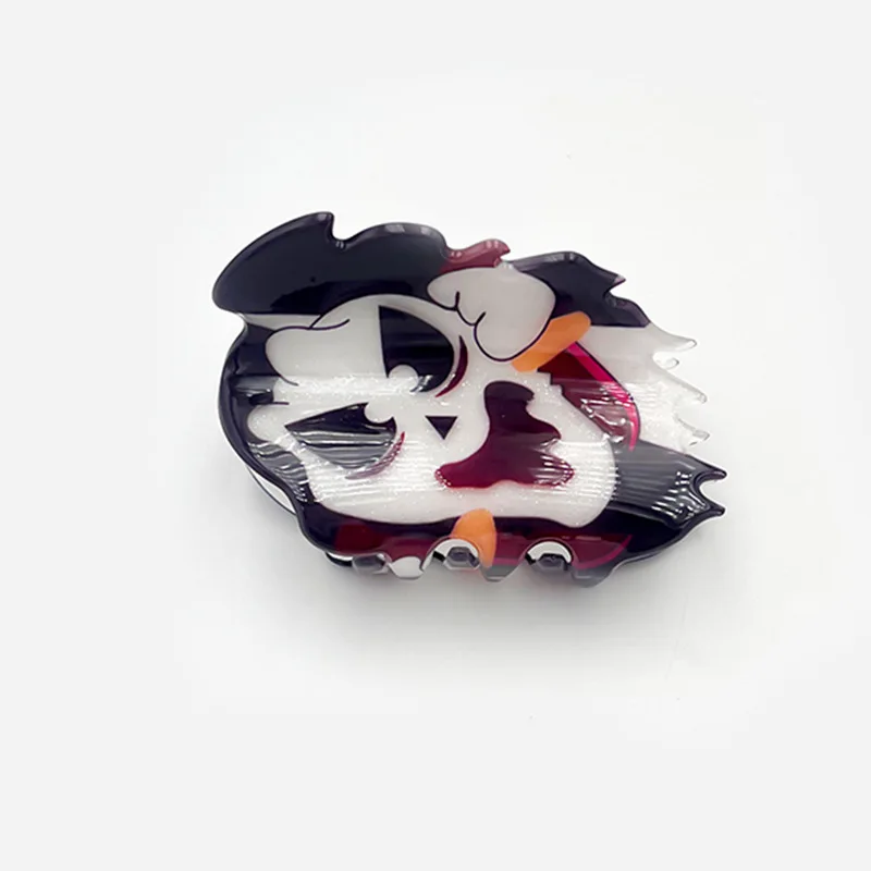 Женская заколка для волос HUANZHI Геометрическая креативная в виде сердца тыквы