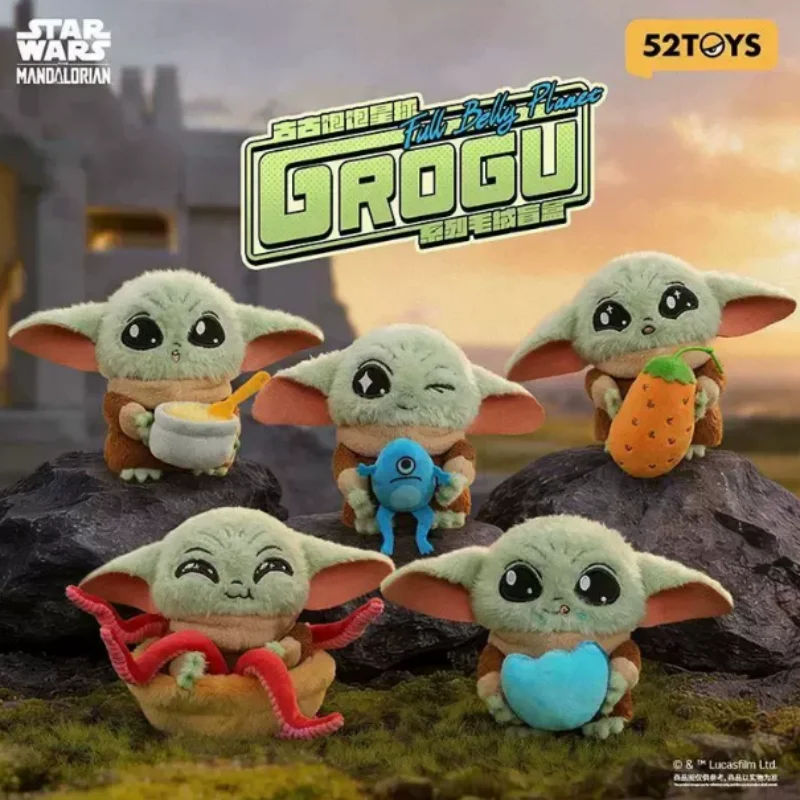 Фото Коллекционные игрушки-сюрпризы 52toys Star Wars: Мандалорец, Грогу, Мелорун, Мелон — модные фигурки для декора дома для фанатов фильмов №2