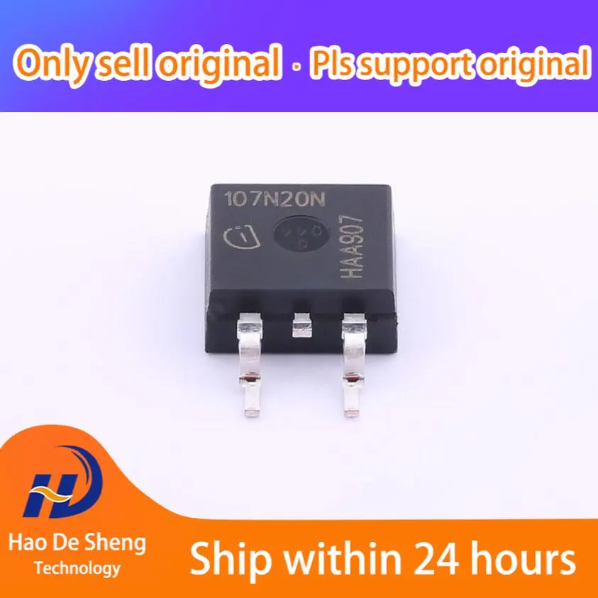 

10 шт./лот IPB107N20N3G логотип 107N20N TO-263 новый оригинальный фотоэлемент