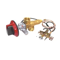 gas safety heater valve flameout protection valve with pilot burner knob