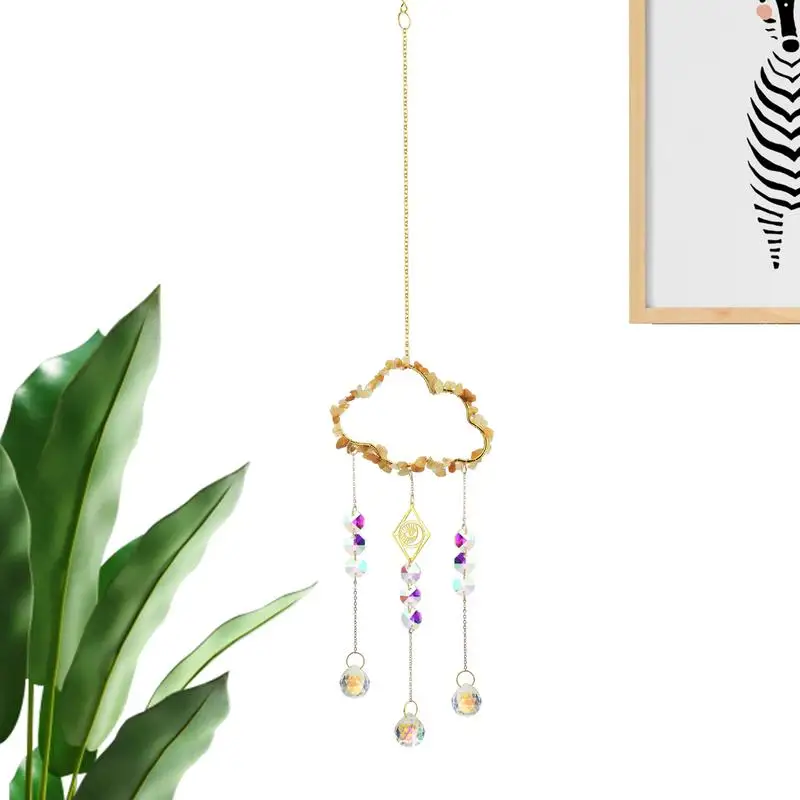 ity tęczowe okna łapacze słońca tęczowy pryzmat łapacz unikalny kształt chmury ekspres do domu wesele wystrój ogrodu