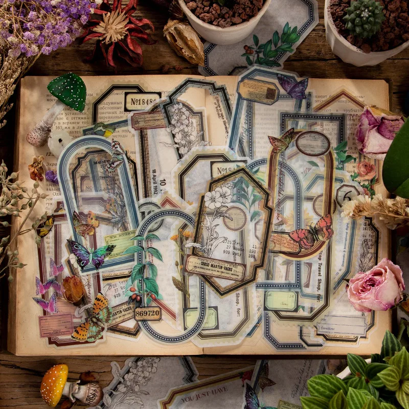 Декоративные наклейки в виде бабочки 10 шт