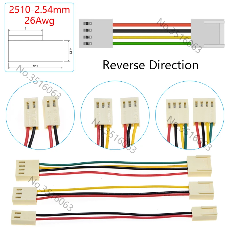 

ALINSIN гнездовой разъем с проводом KF2510 2,54 мм