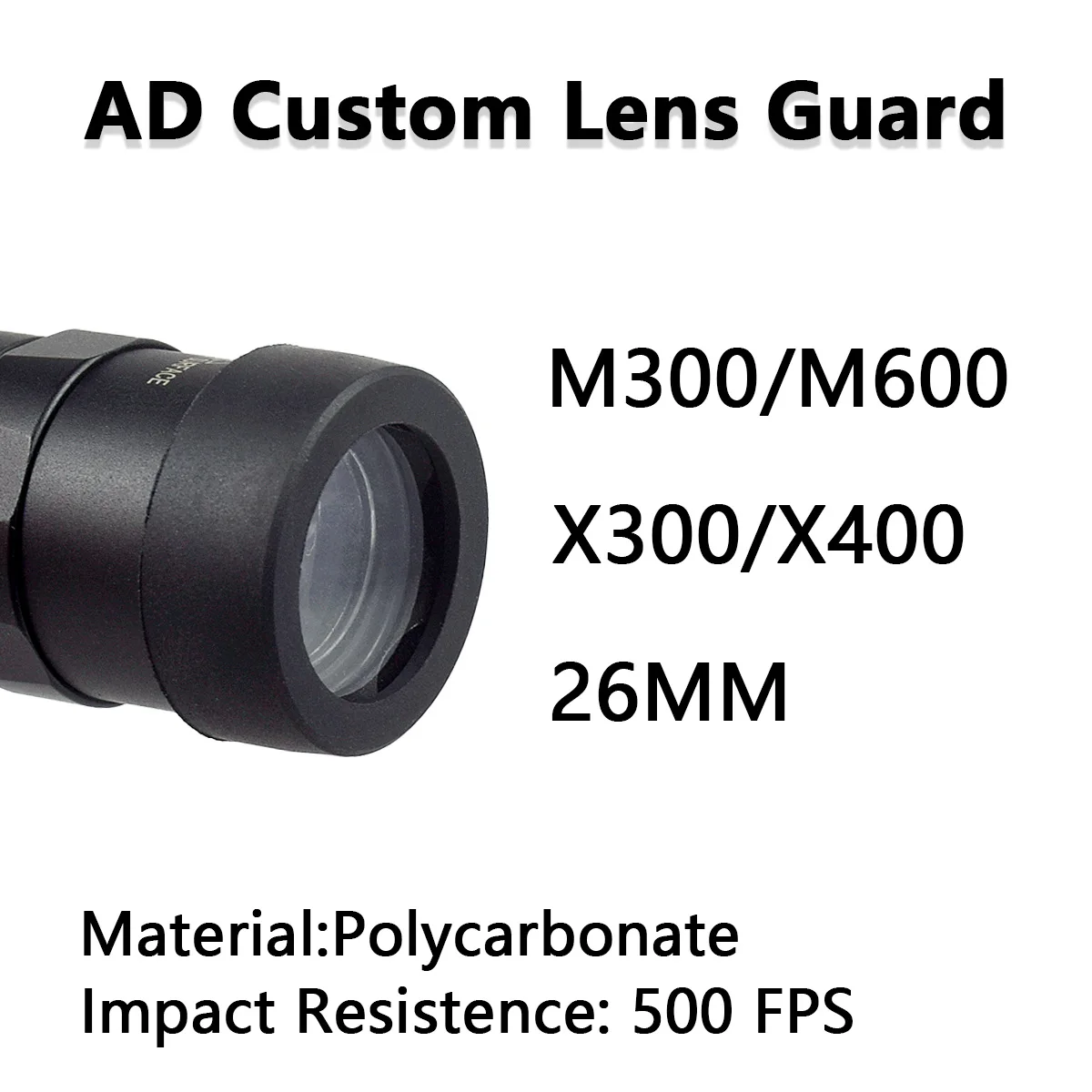 Защитный чехол для фонарика тактическое зеркало M300 M600 X300 X300V TR1 специальный