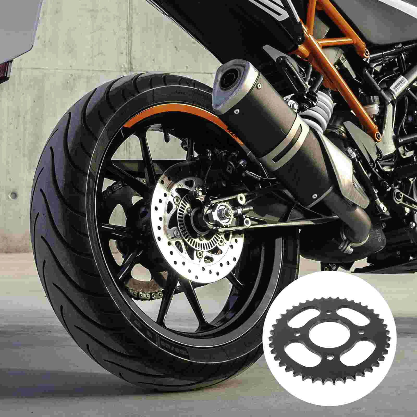 

Steel Rear Sprocket Sturdy Off-road Sprocket Bike Gear Motorcycle Sprocket Sturdy Rear Sprocket