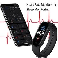 ip67 waterproof m6 bracelet for sport authentic fitness tracker real heart rate blood pressure monitor sports step counting band